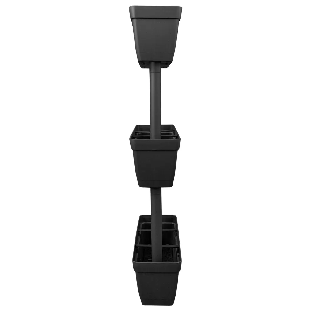 Fioriere da Giardino 6 pz 100 cm Antracite 151823