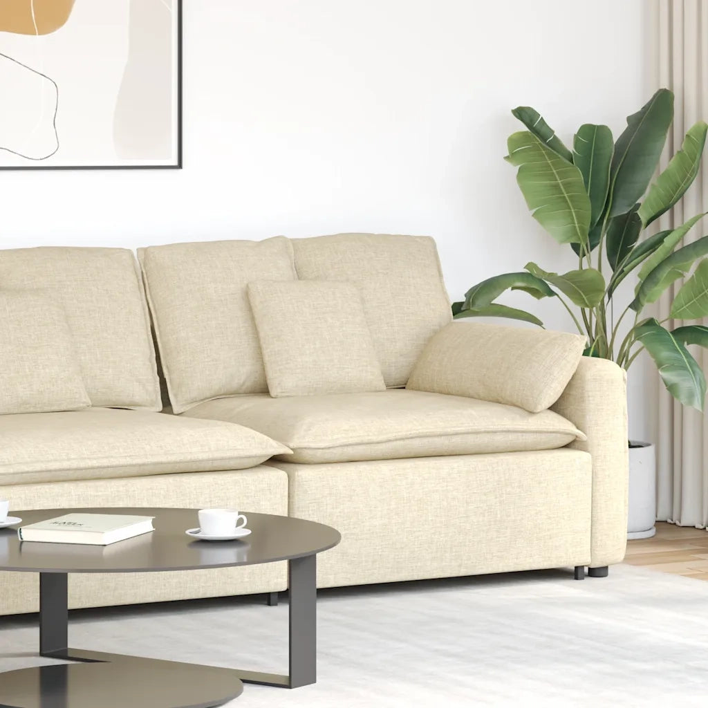 Modulo Terminale Bracciolo Divano Modulare con Cuscini 100 cm CFW1567114