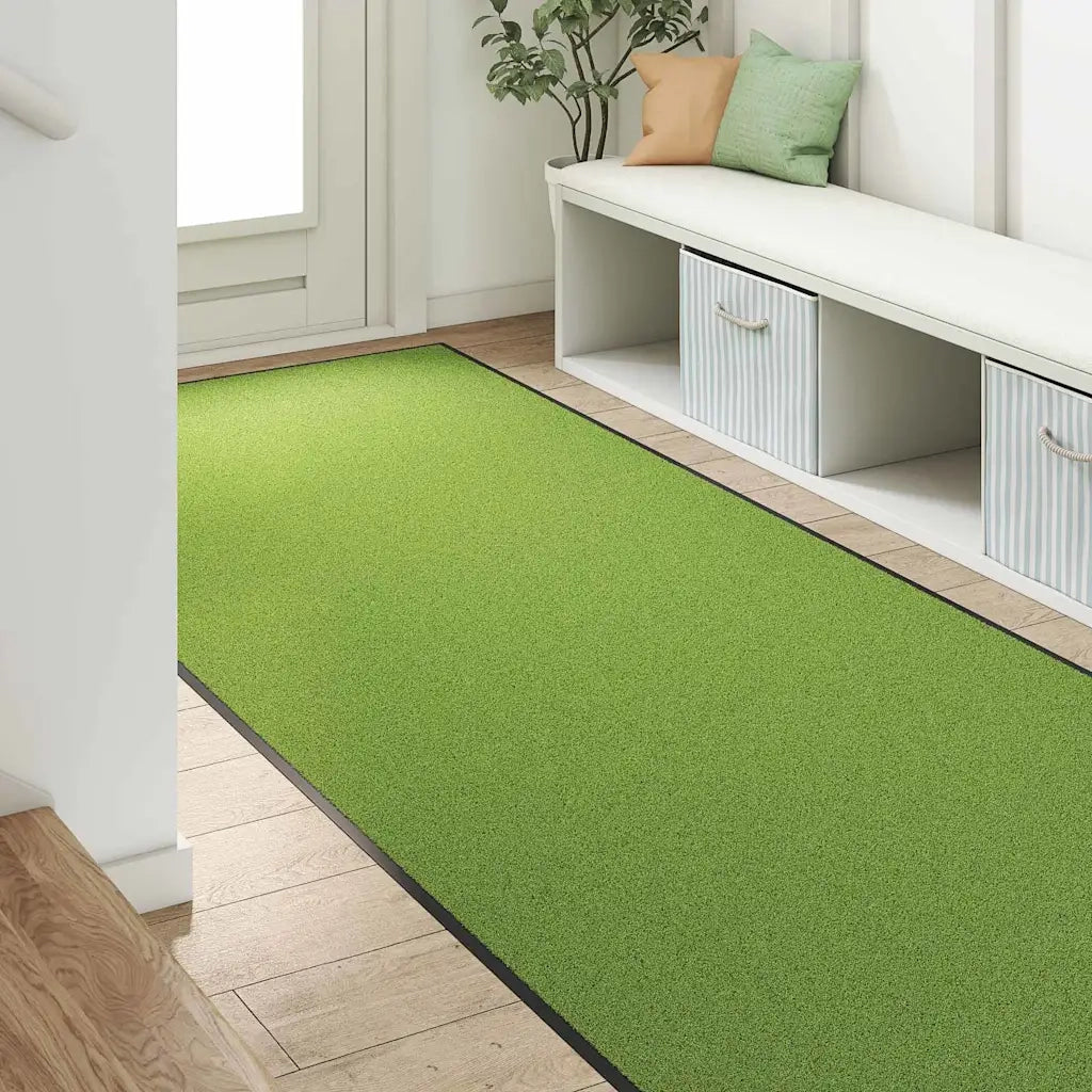 Tappetino Altro Verde e Nero 120 x 250 cm Poliammide e PVC 4100729