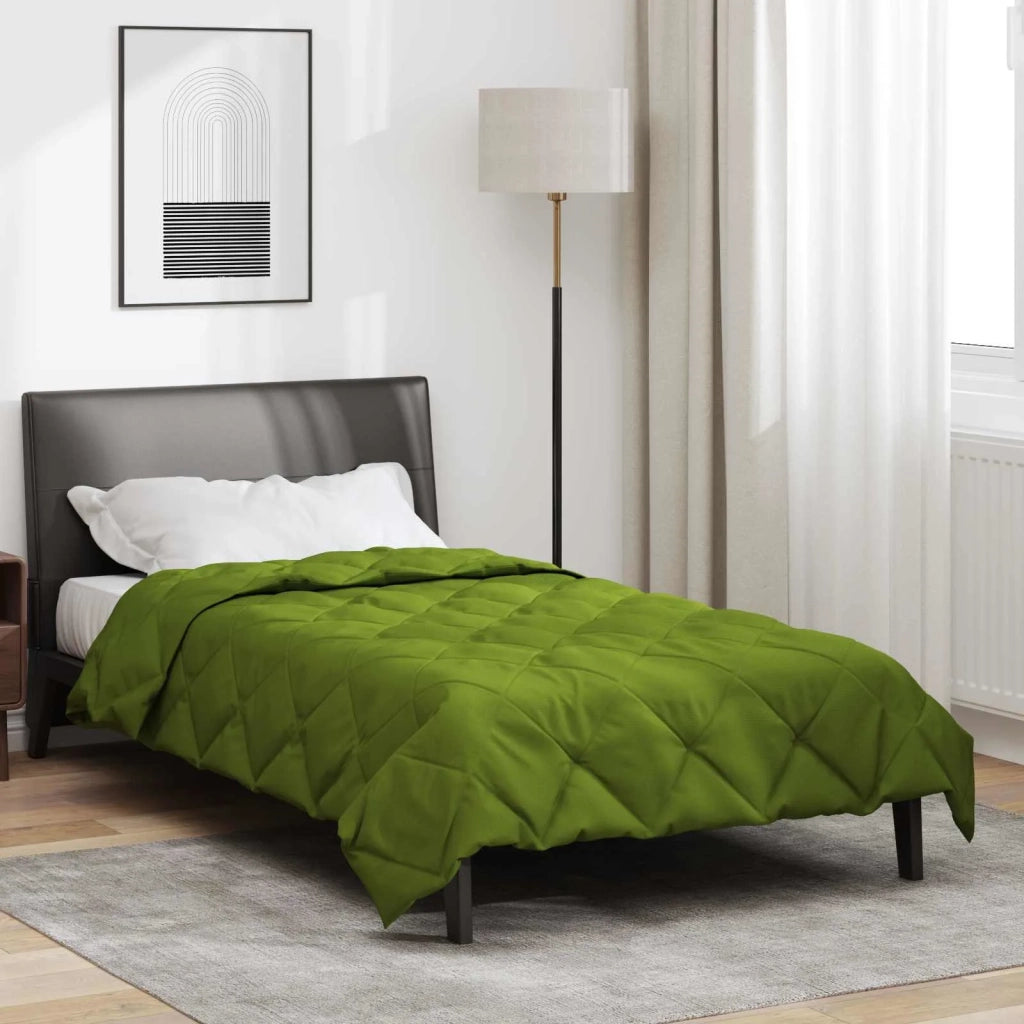 Duvet Estivo Verde 200 x 155 cm Microfibra 42025430