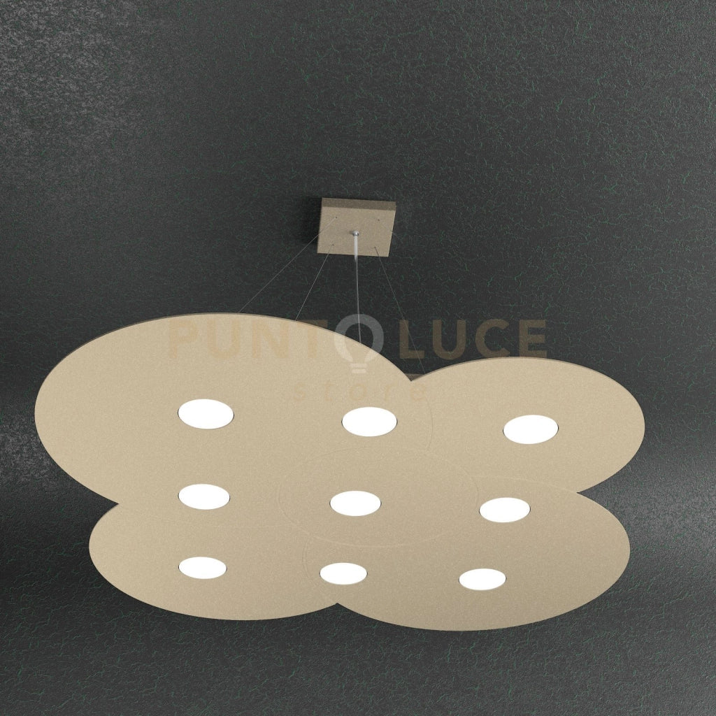 CLOUD SOSPENSIONE 9 LUCI SABBIA 1128-S9-SA