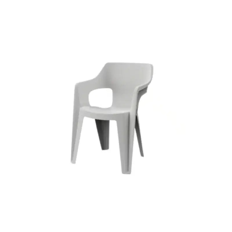 Poltrona da giardino Keter Bilbao impilabile bianca cm 57x57x79 h