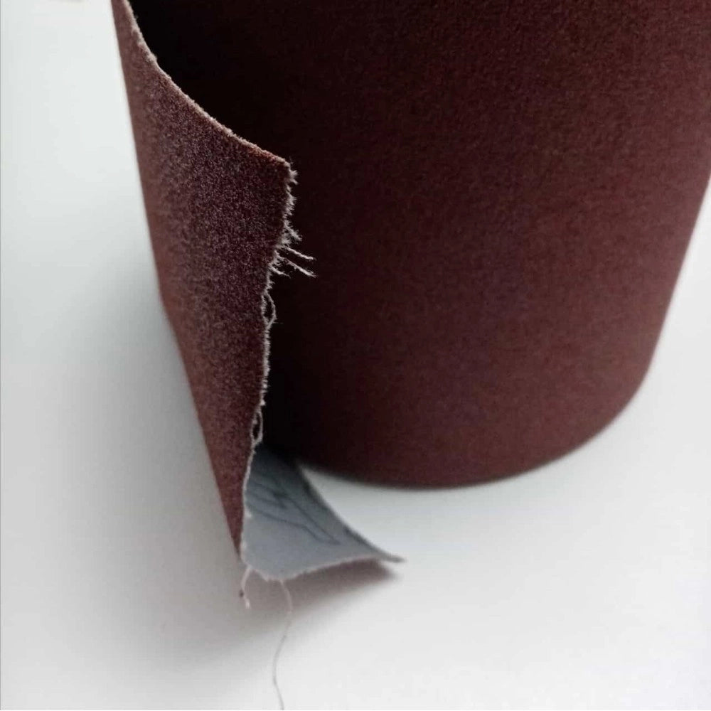 Sait saitex grana 180 carta vetrata abrasiva telata per legno ferro smalto vernici 1mt larghezza 120mm