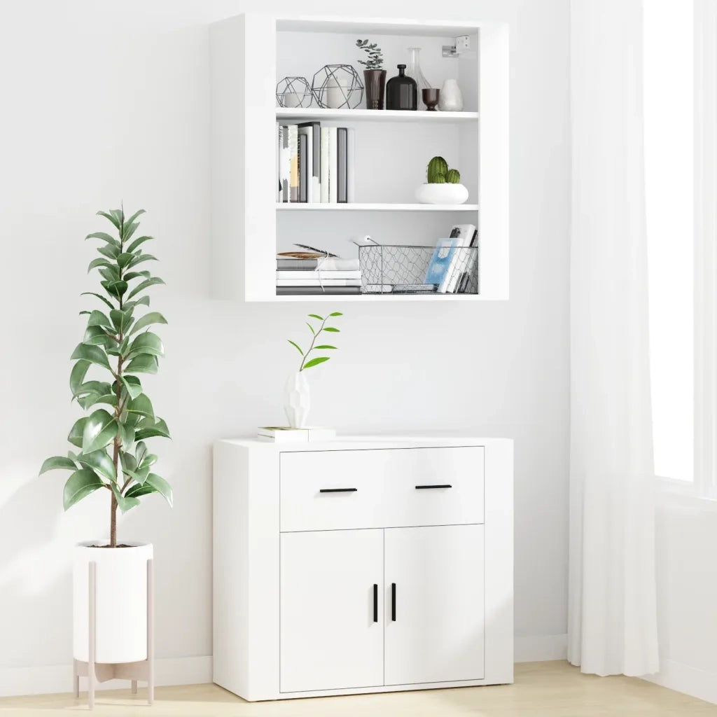 Credenza Bianca in Legno Multistrato 3185375