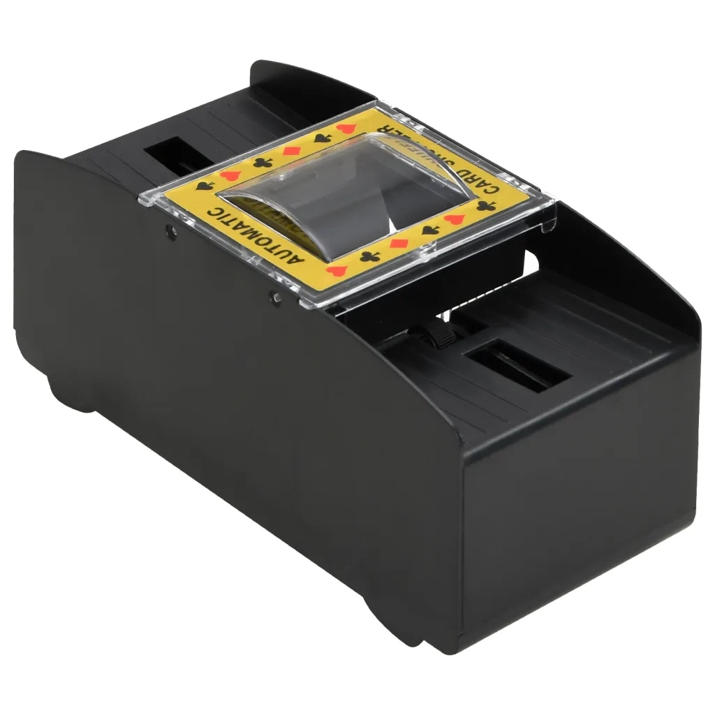 Mescolatore Automatico di Carte Nero 2 Mazzi CFW9280089