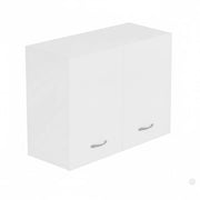 SCOLAPIATTI MOD. PRATIKA- cm. 80 x 33 Bianco- DH- pezzi 1