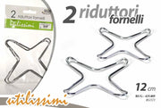 Set 2 riduttori per fornello 12 cm