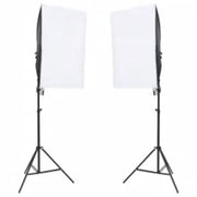 Kit per Studio Fotografico con Set Luci, Fondale e Riflettore 3094763