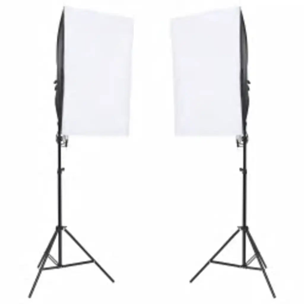 Kit per Studio Fotografico con Set Luci, Fondale e Riflettore 3094763