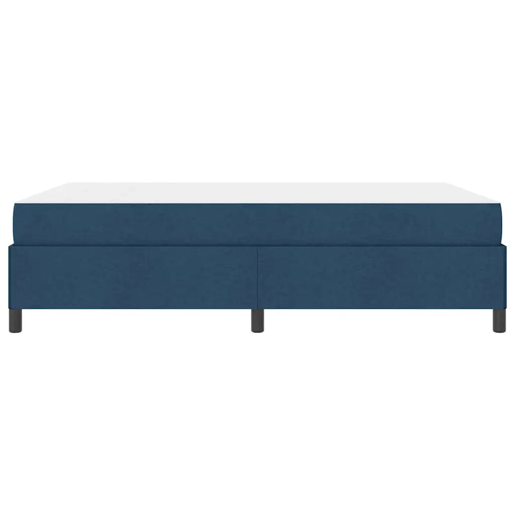 Letto a molle Blu 140 x 200 cm Tessuto 3398870