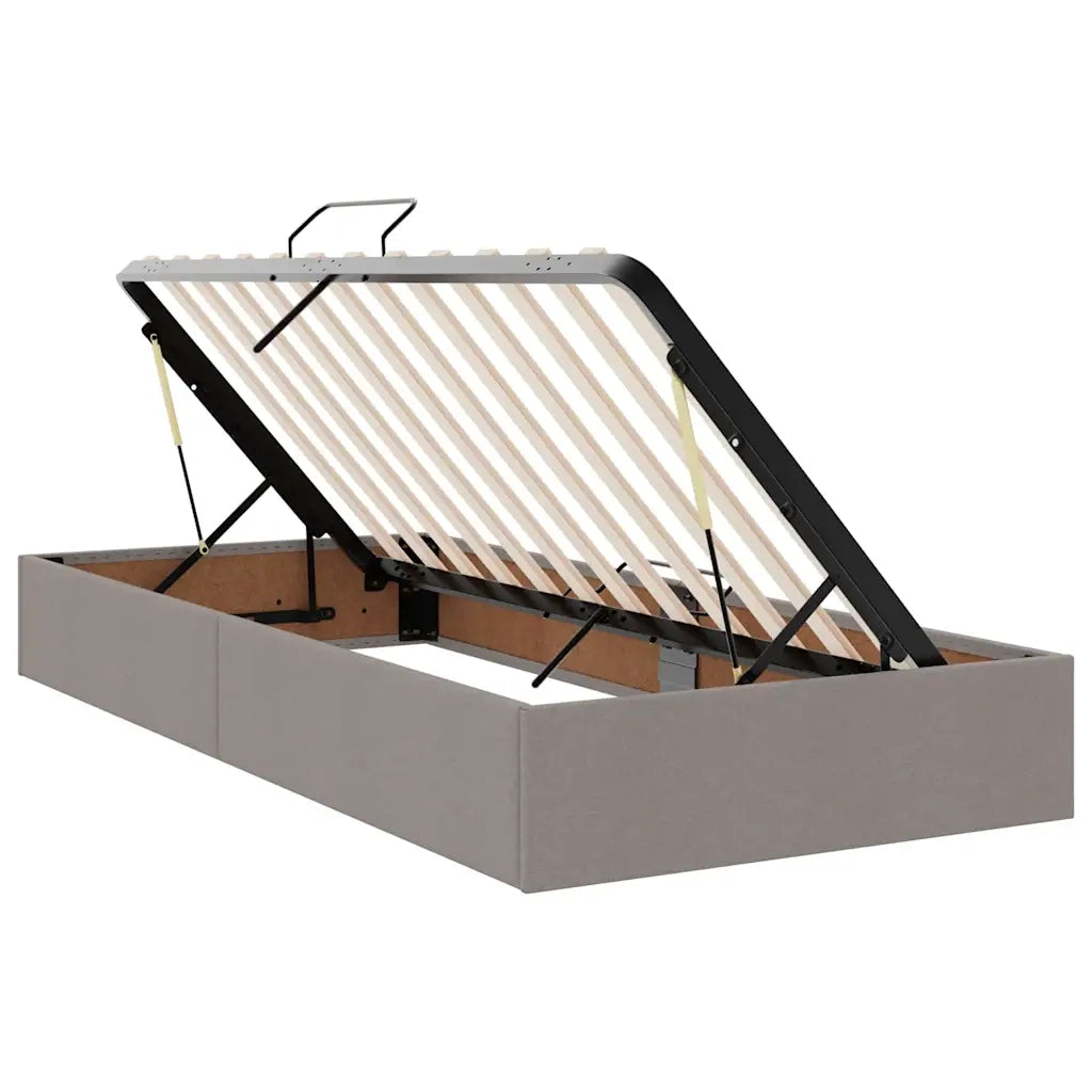 Letto con Contenitore Talpa 180 x 200 cm Pelle Sintetica