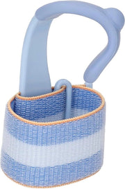 Correttore di scrittura con design di punta precisa, supporto al polso e gancio ampio - blu