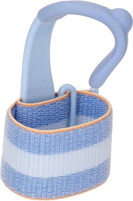Correttore di scrittura con design di punta precisa, supporto al polso e gancio ampio - blu
