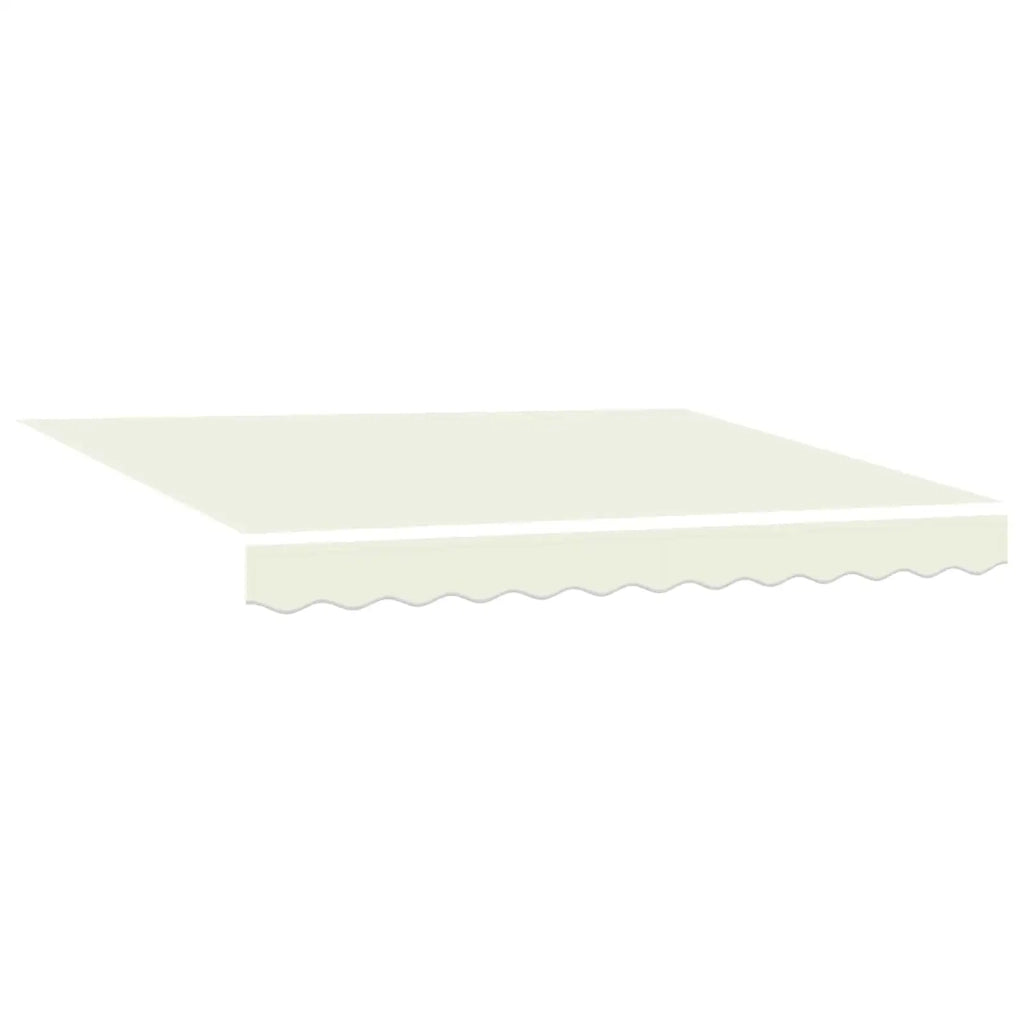 Cornice per Tenda Manuale con LED Crema e Bianco 3,5 x 2 m 3420535