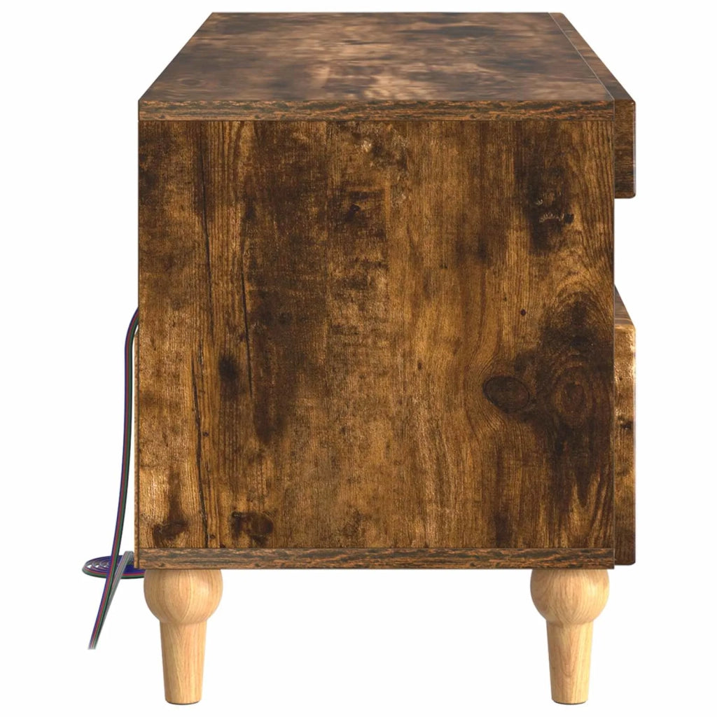 Mobile TV LED Rovere Fumo Legno ingegnerizzato 896330