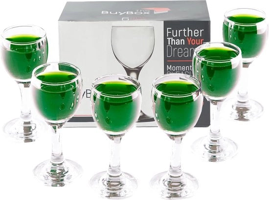Set di 6 bicchieri da sherry - bicchieri da vino mini - bicchieri da aperitivo perfetti