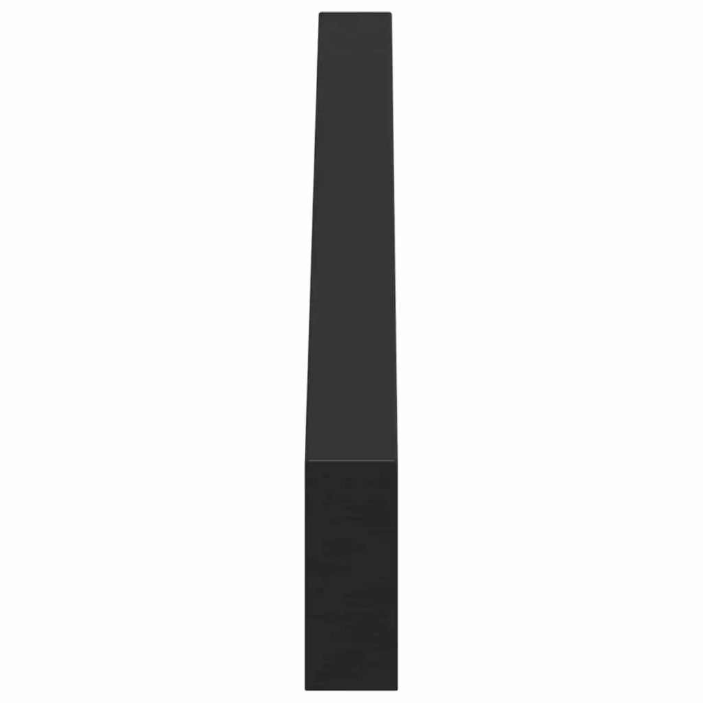 Piedini per mobili 12 pz Nero 796 x 40,5 x 100 mm Ferro CFW8013022