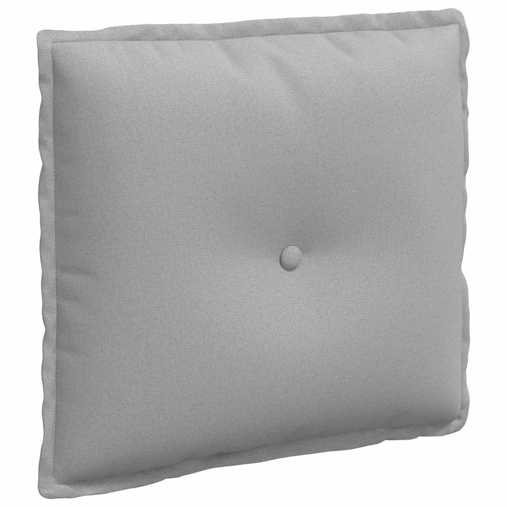 Cuscino per Schiena Grigio Nuvola 50 x 19 x 45 cm Tessuto 42014628