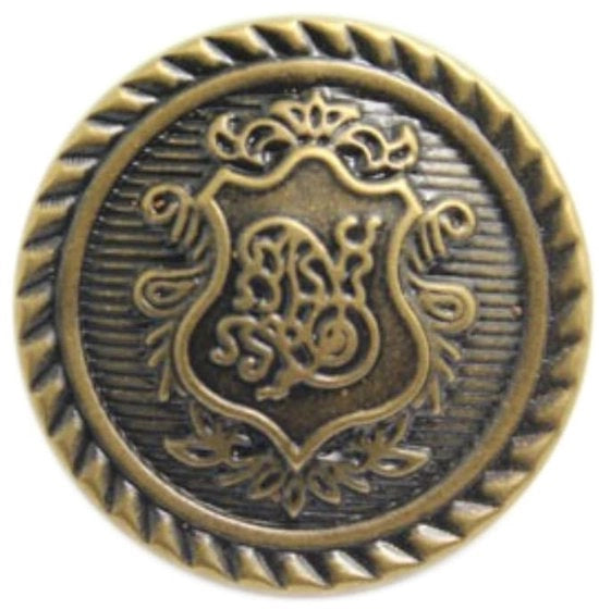 Bulloni metallici in rame - 25 mm - 20 pezzi per DIY - per cucire abbigliamento.