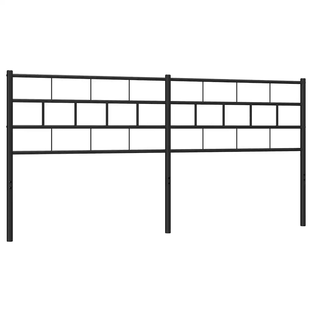 Testiera di Ricambio in Metallo Nero 160 cm 355694