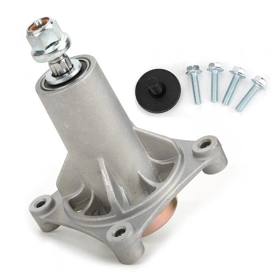 Spazzola per foglie Nuova - Adatta per HUSQVARNA - Inclusa la dotazione di fissaggio - Altezza 116.8/122/137.2 cm - Costruzione in acciaio - Fissaggio a 5 punte stellata - Tagliaerba
