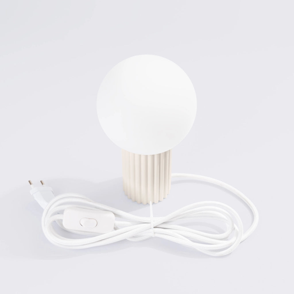 Lampada da tavolo HALO beige