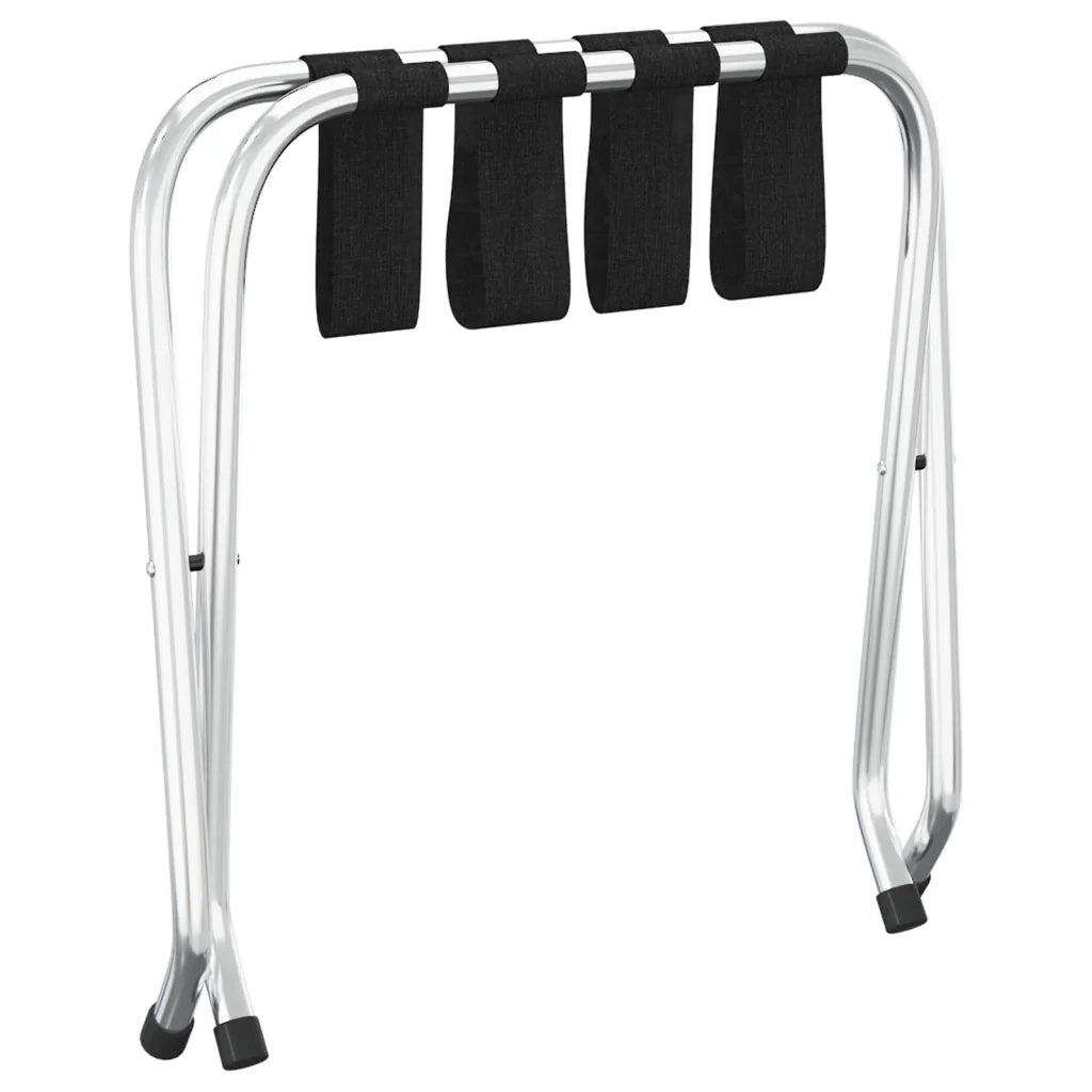 Portapacchi Nero e Argento 56x40x49 cm CFW7076515