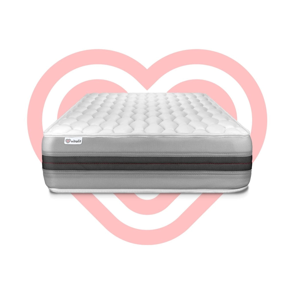 Materasso 100x210cm a molle insacchettate e memory foam - Vitalspring Recover