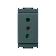 16201 Presa Grigio 2P+T 10A Tipo P11 Idea