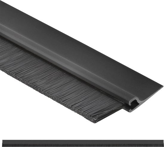 Afdichtaggio Selfadeguante per Porte 100 cm - Nero Stopper e Striscia di Adeguatezza per Porte