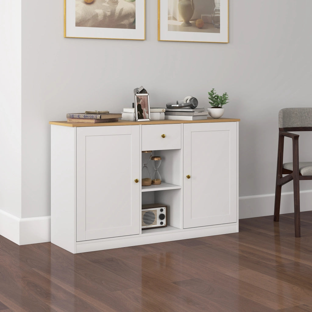 Mobile da cucina con cassetto e ante ¨C Xylo ¨C Bianco Spanplatte
