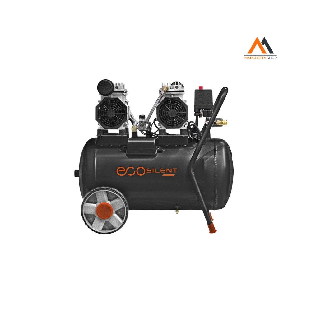 COMPRESSORE SILENZIATO 'ECOSILENT' lt.100 - hp 3 - oil free