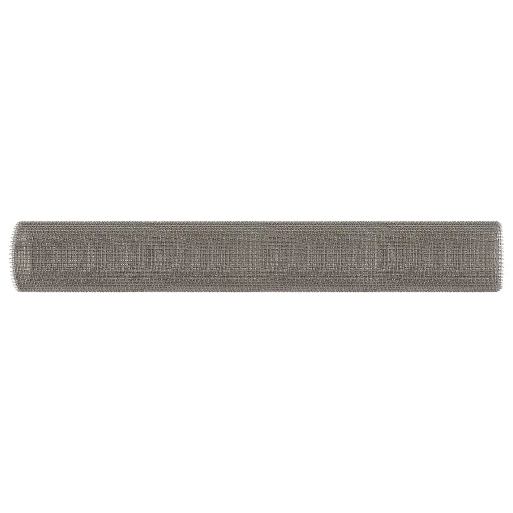 Rete per schermatura 80 x 500 cm 3 Mesh Argento 42039636
