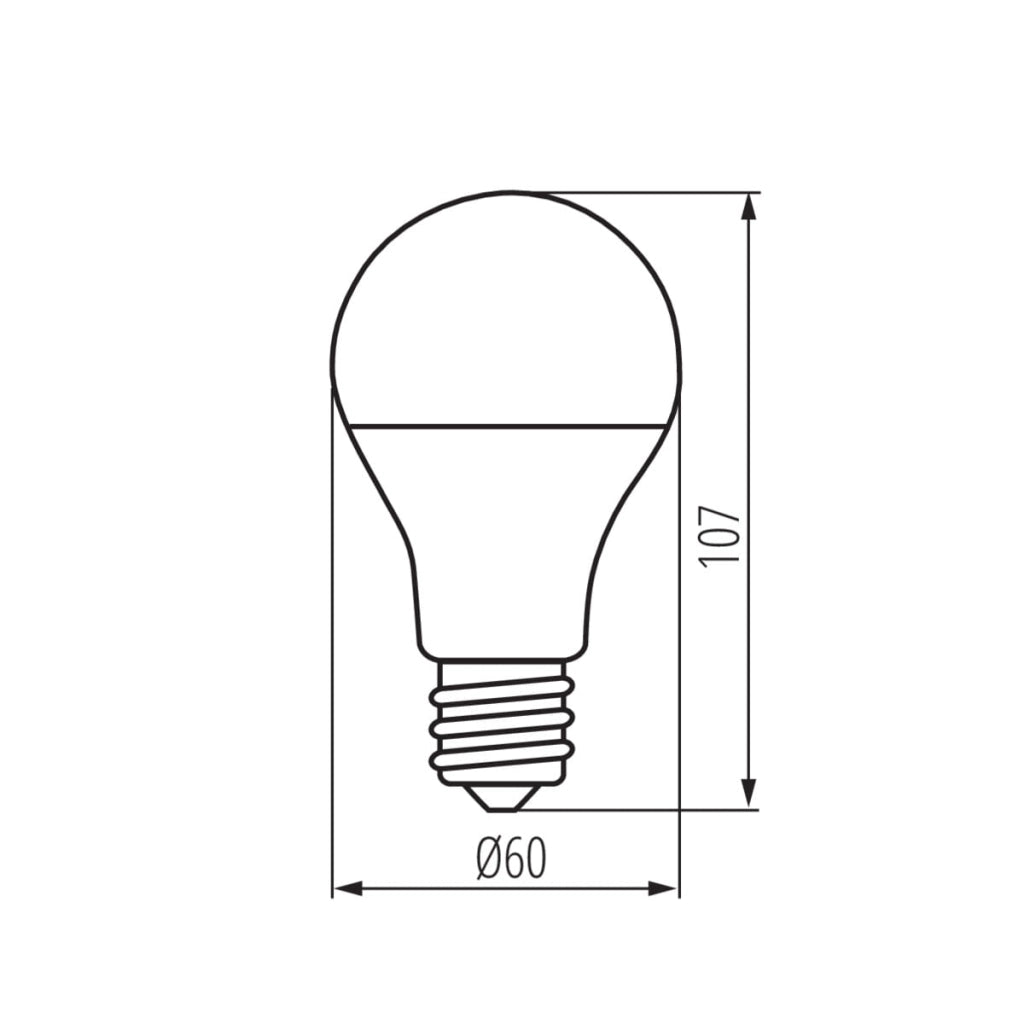 Lampadina LED E27 8W 810lm 4000K Kanlux Rapid Pro