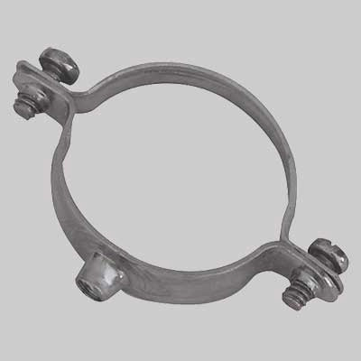 COLLARE FERMATUBO LEGGERO CON FILETTO M6  42  1 1/4     MADE IN ITALY