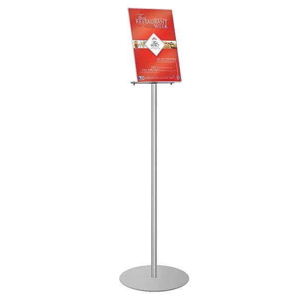 Espositore porta depliant formato A4 - Silver