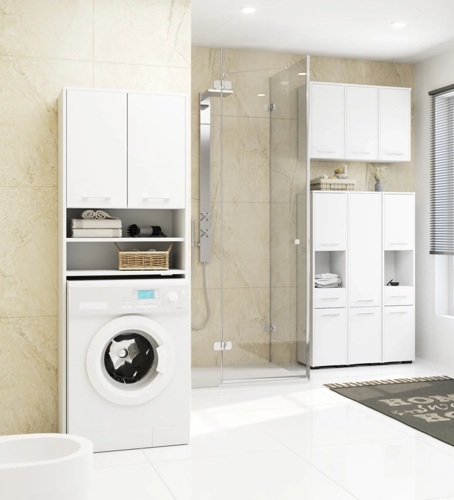 Mobile bagno sospeso AKORD FIN Bianca 60 cm 2 ante 60x22,5x60 cm