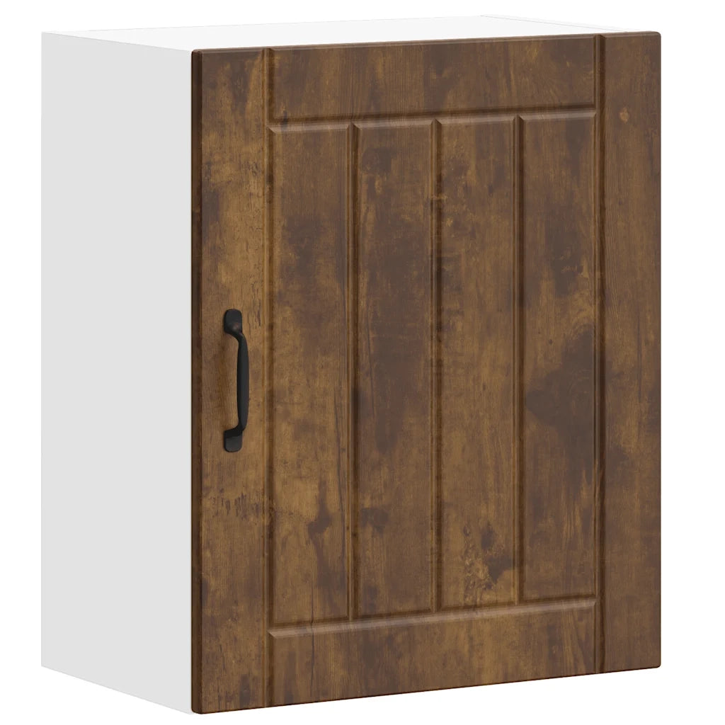 Pensile da Cucina Lucca Rovere Fumo in Legno Multistrato 853807