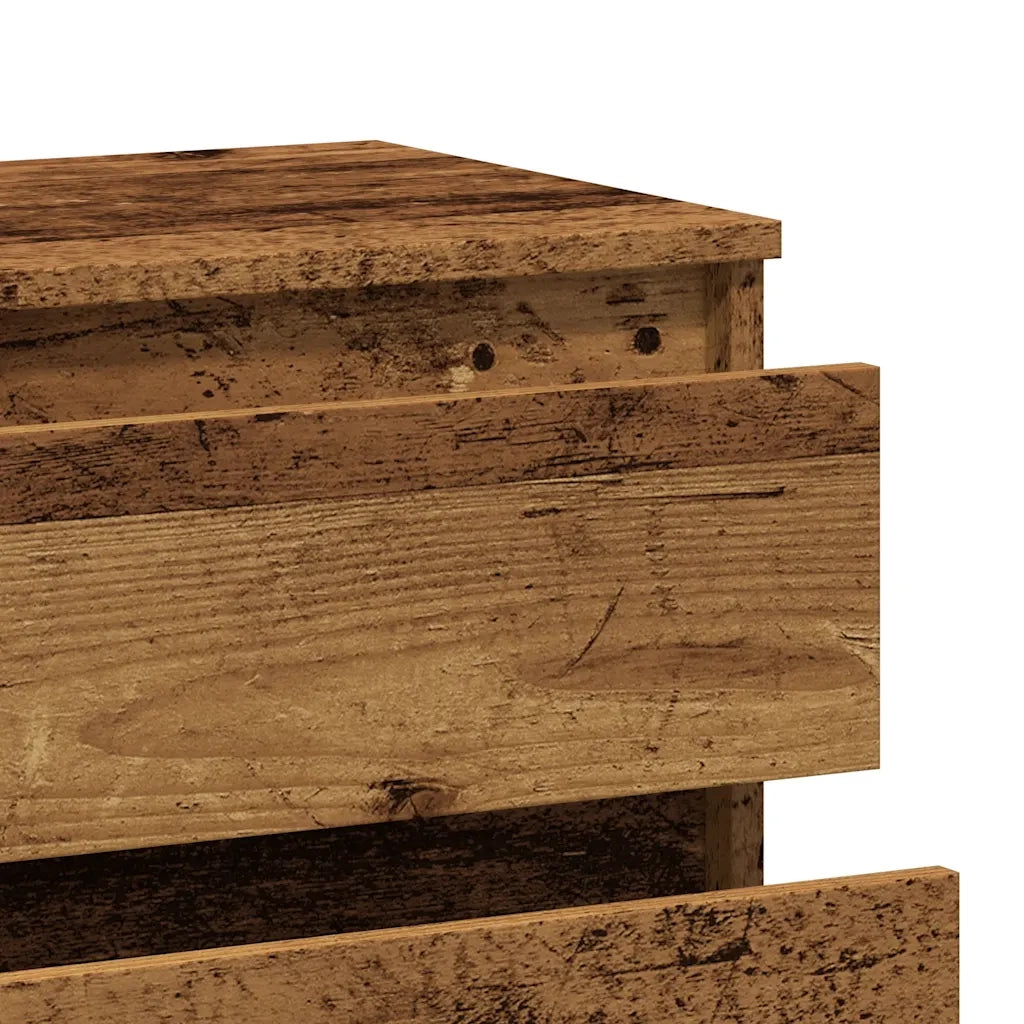 Credenza Legno Vecchio 60x35x70 cm in Legno Multistrato 856480