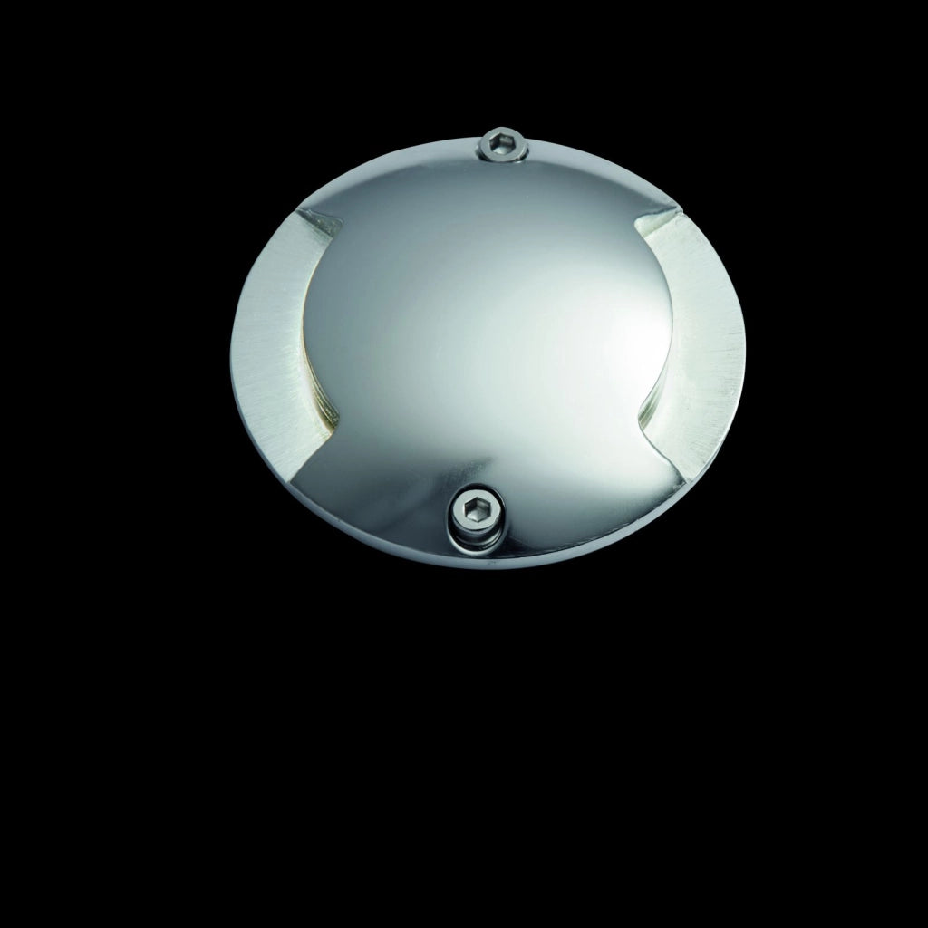 SEGNAPASSO A LED A DOPPIA EMISSIONE SILVER 3000K 40LM 0,8W IP67