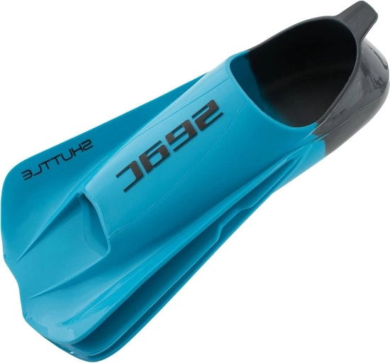 Zwemviste in silicone 100% - corti - nero