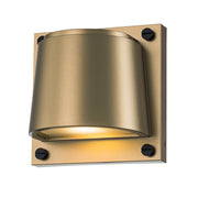 Applique esterno cilindrica ottone GU10 IP44 Scout Hinkley