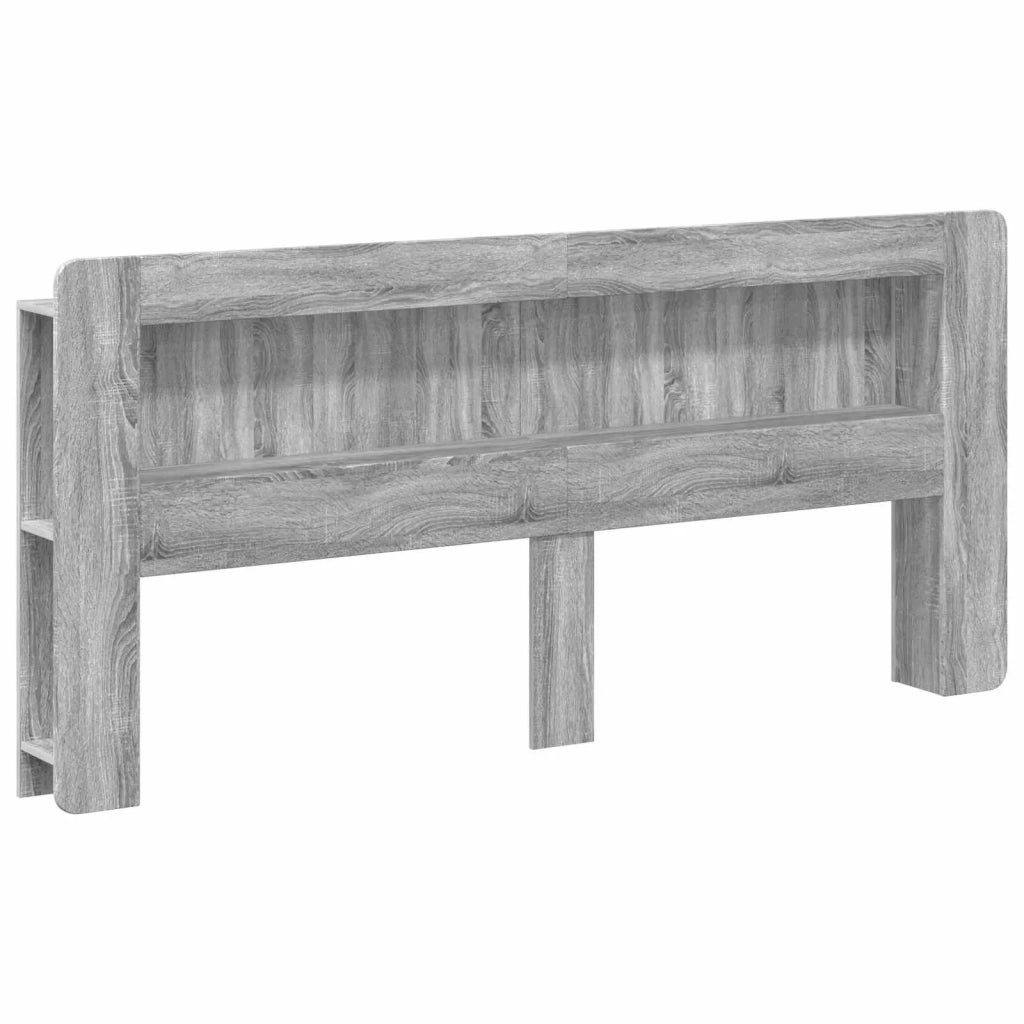 Testata del letto Grigio Sonoma Legno ingegnerizzato 8001306