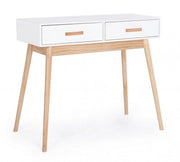 Consolle 2 Cassetti Ordinary in Legno Bianco