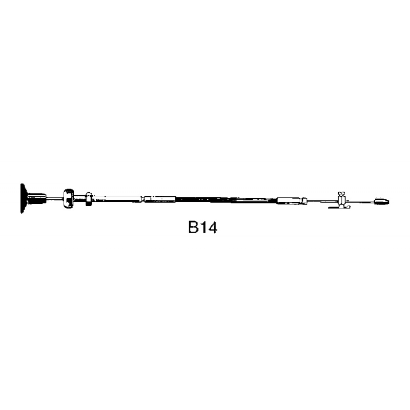 CAVO STOP B14 DA 5' CABLE B14 FT 22'