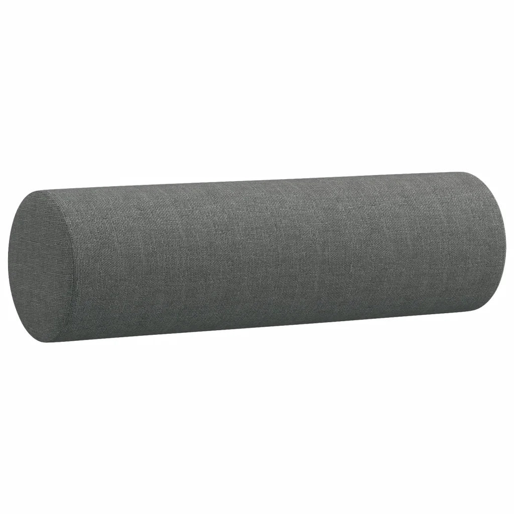 Divano a 2 Posti con Cuscini-Sofa 2 Posti con Cuscini Grigio Scuro 140 cm in Tessuto 804092