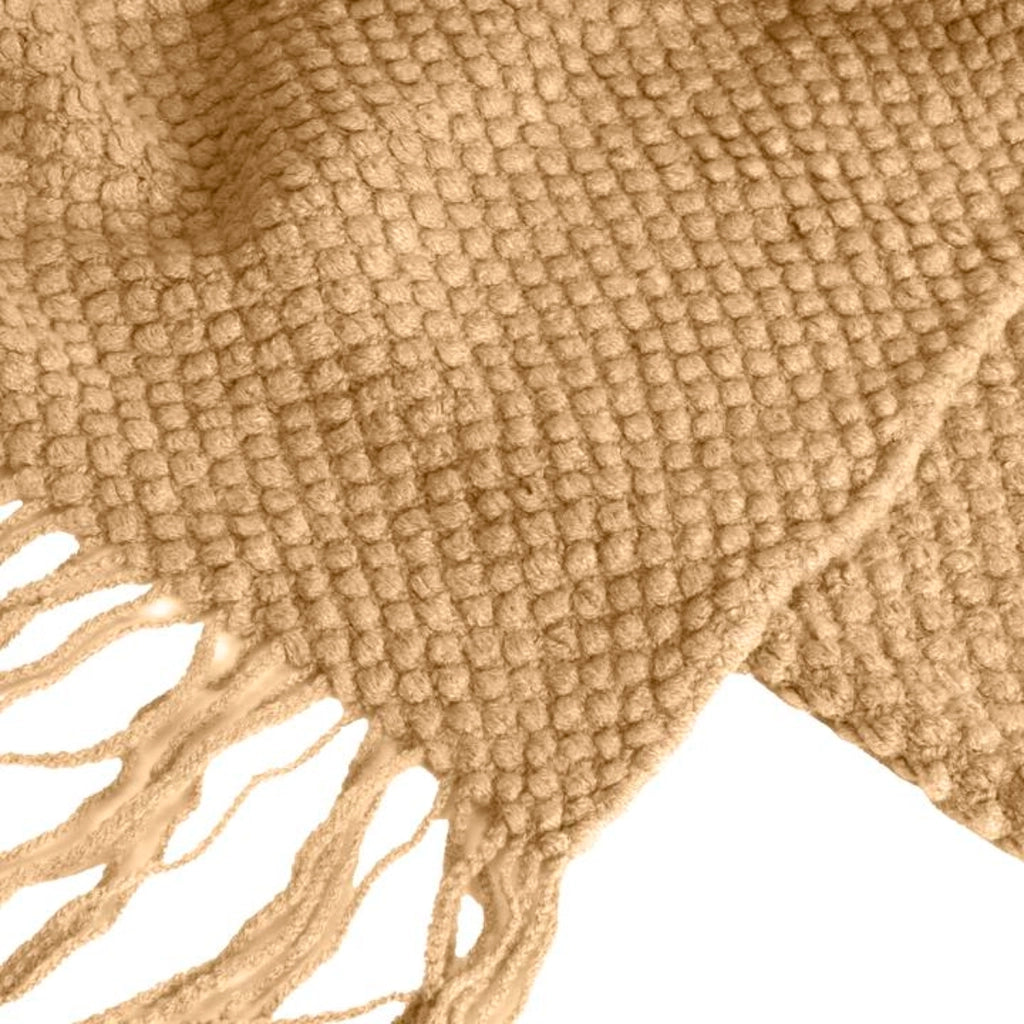 Coperta a quadri marrone per brindare 130x170cm DENARLA