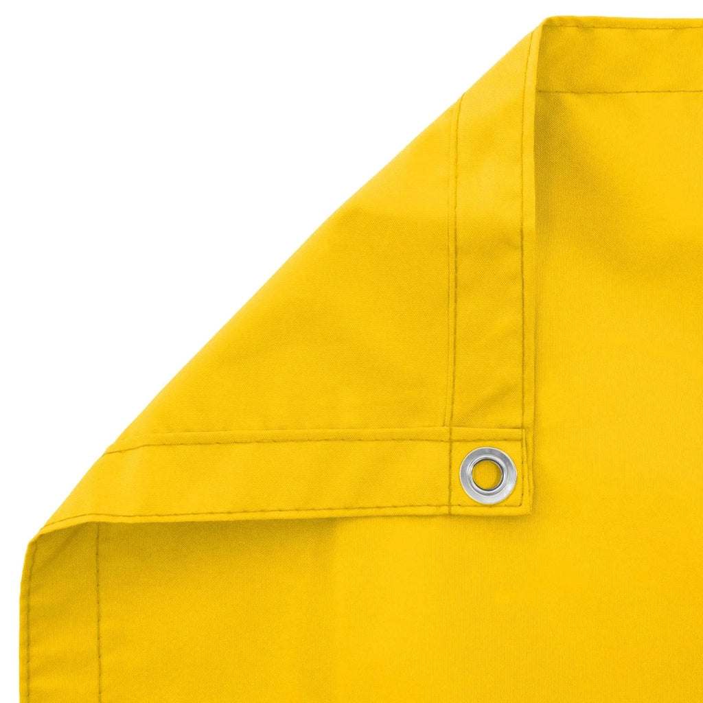 Schermo da balcone Giallo 100 x 700 cm Tessuto Oxford 42030796