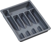 Porta utensili estraibile in plastica grigia - dimensioni 29-50 cm x 38 x 65 cm - necessario contenuto HTML porta utensili 47 profondo