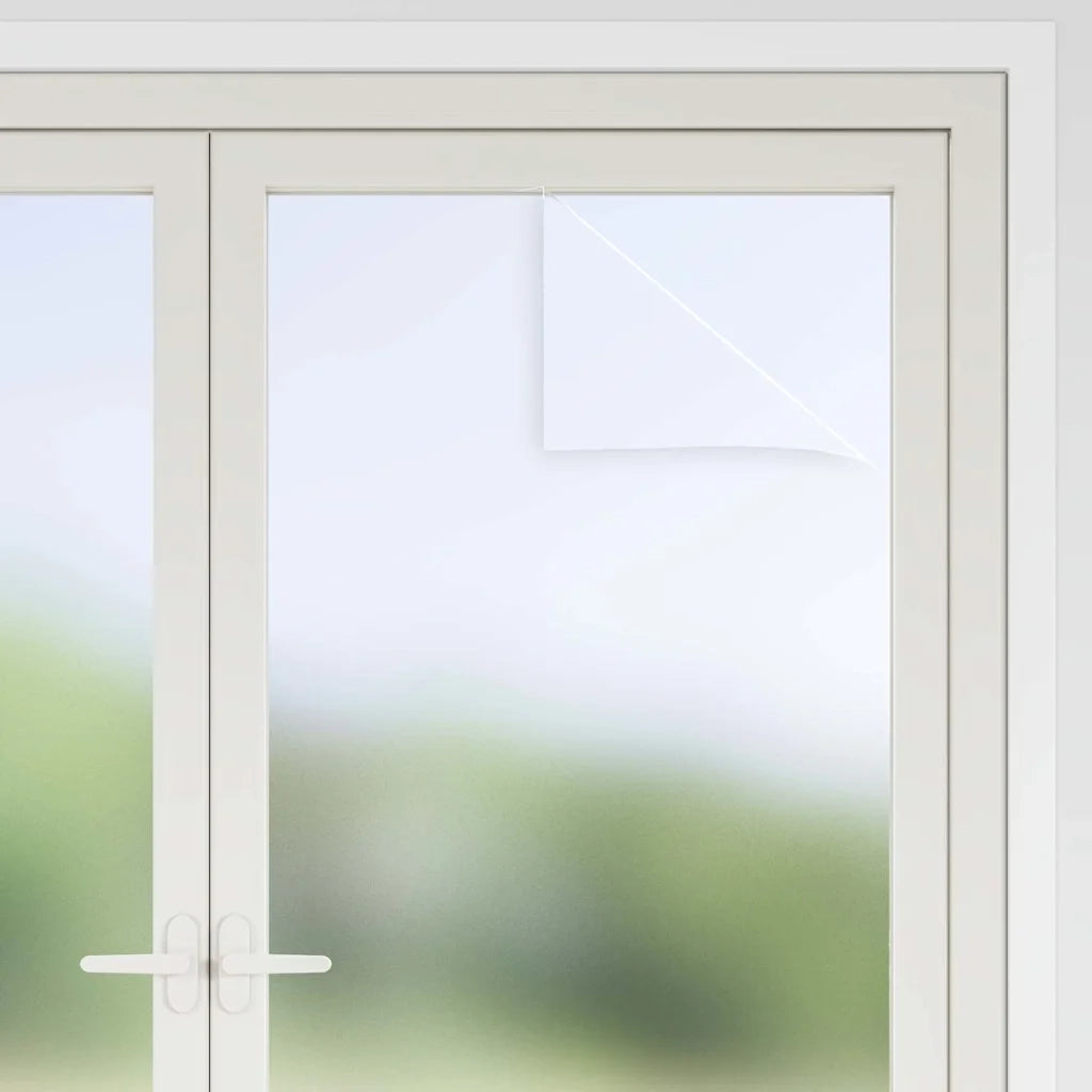 Pellicola per finestra autoadesiva Grigio Frosted 90 x 1000 cm CFW5901663